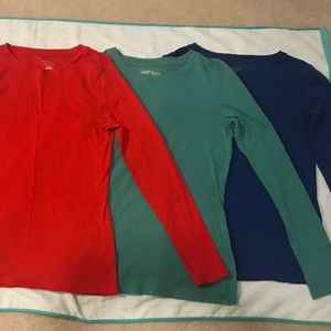 Target Merona Long Sleeve Tee Shirts